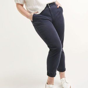 Reitmans Dark Navy Blue Pants Chinos Petite